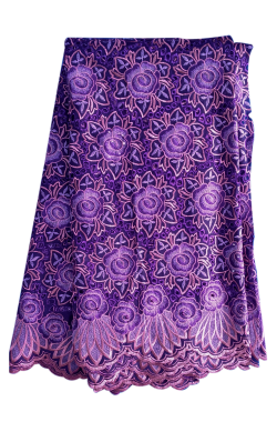 Purple Cotton Cord lace